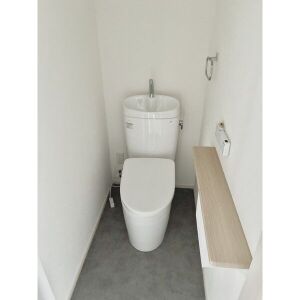 トイレ　ゆったりとした空間のトイレです