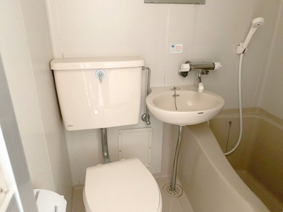 洗面設備　他号室のお写真です