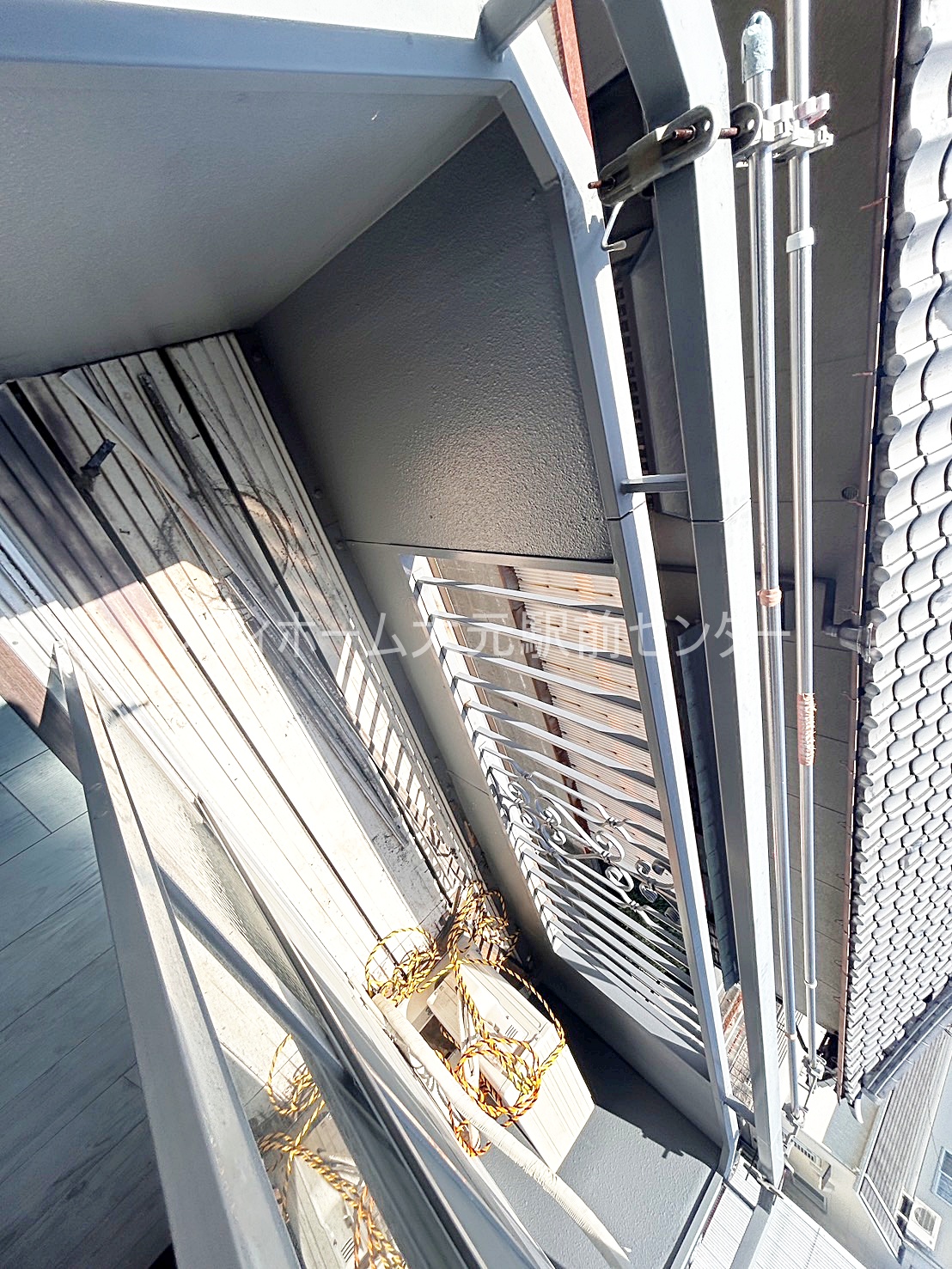 バルコニー　コーポ朝日A棟