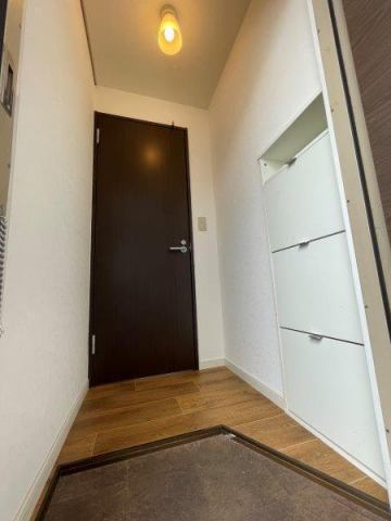 玄関　コーポ朝日A棟