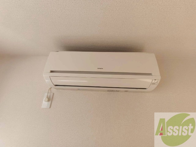 その他設備　エアコンが設置してありますので、寒暖対策もばっちり。