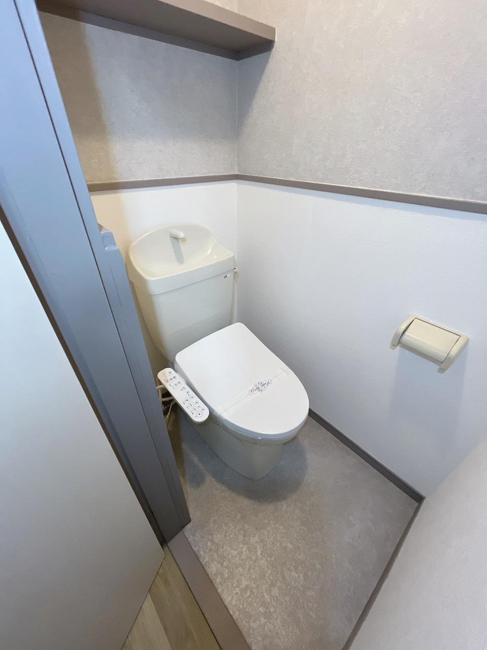 トイレ　ウォシュレット完備