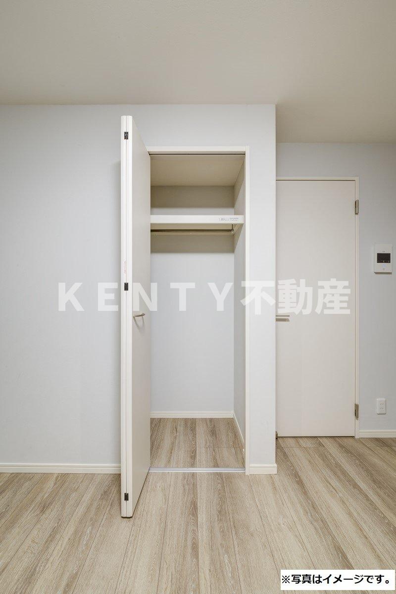 収納　収納のためのスペースです