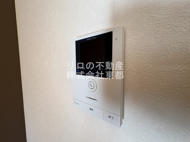 セキュリティ　訪問者が一目で分かるＴＶモニタ付インターホンです！