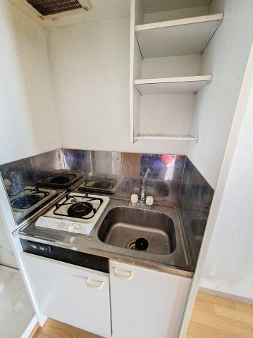 キッチン　コンロ付のキッチン