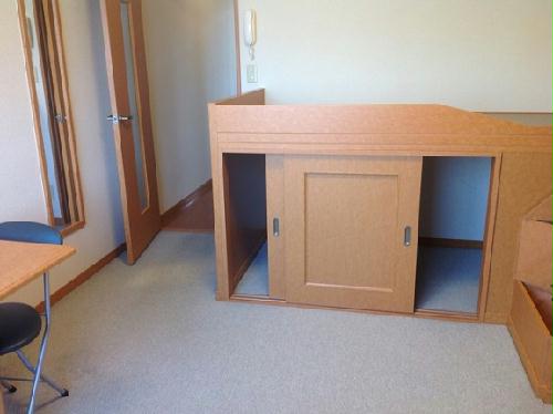 収納　写真は2Ｆ居室。1Ｆはフローリング。