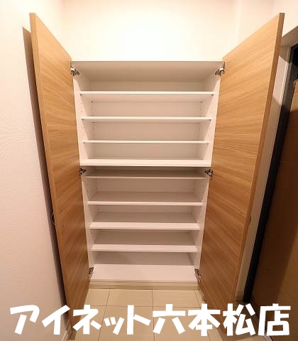 その他共有部分　大容量の玄関収納ですね