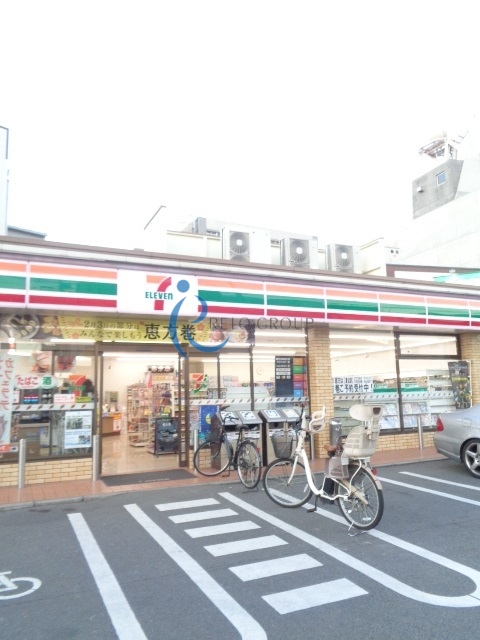 コンビニ　セブンイレブン大阪長吉出戸2丁目店（コンビニ）まで743m