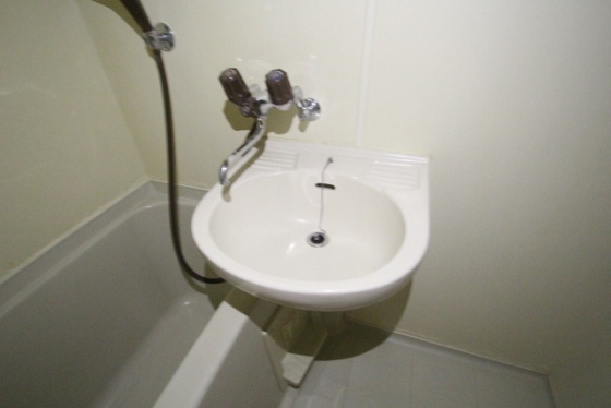 洗面設備　※別号室の写真です