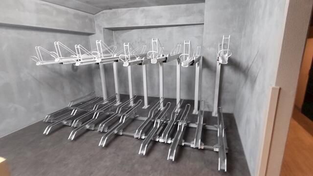 駐車場　駐輪場です。