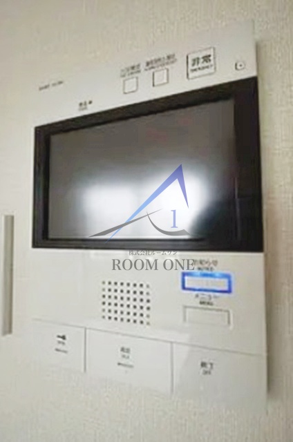 セキュリティ　モニター付きインターホンです。
