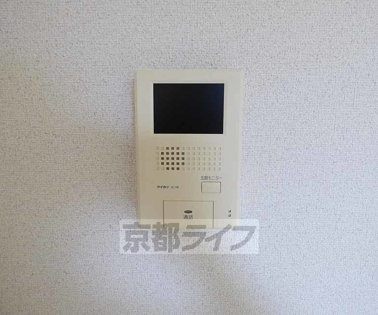 セキュリティ　来客も安心です。