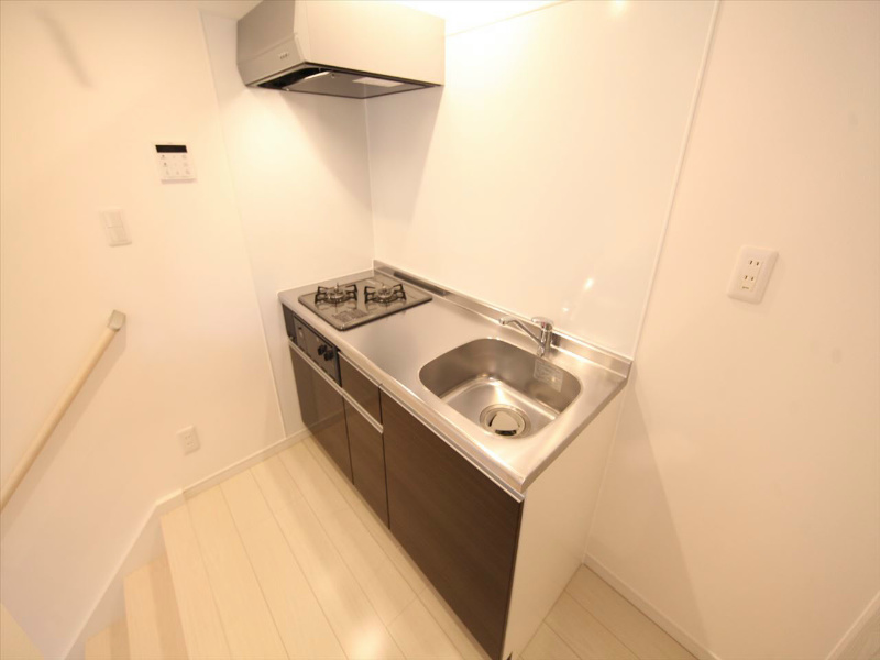 キッチン　システムキッチン（ガス2口コンロ付）