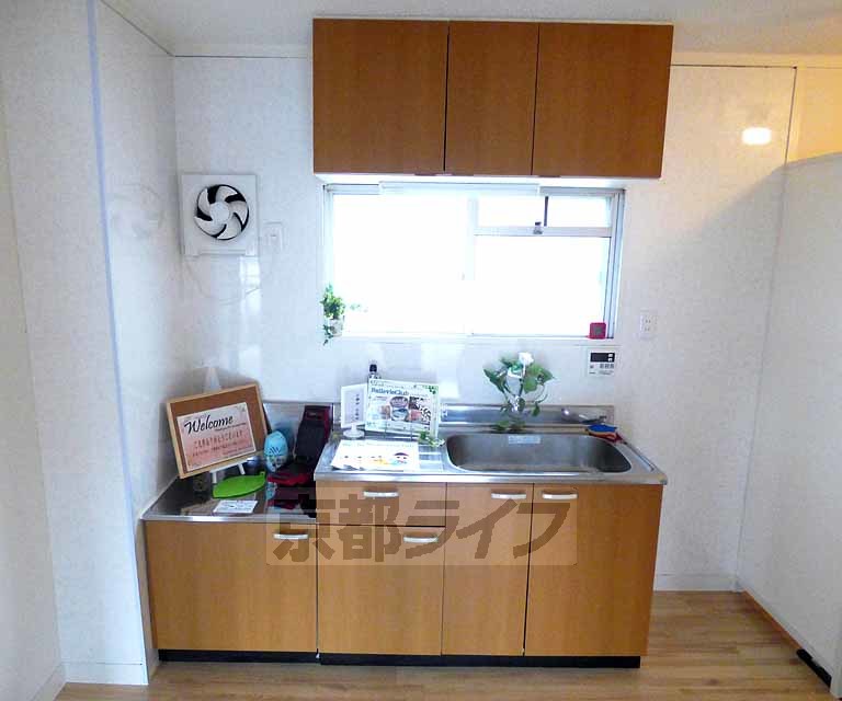 キッチン　ガスコンロ設置可