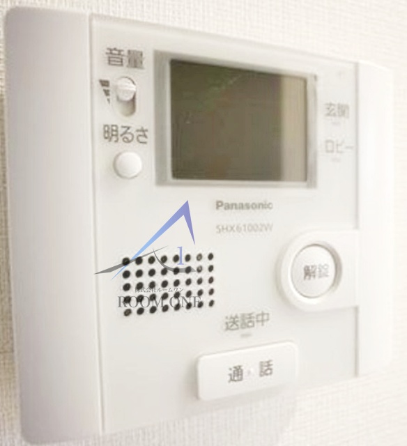 その他設備　モニター付きインターホンです。