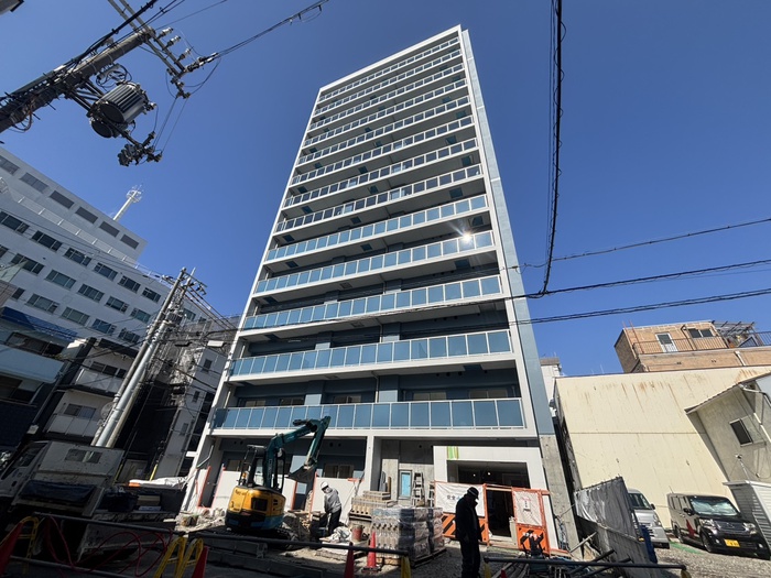 建物外観　建築中