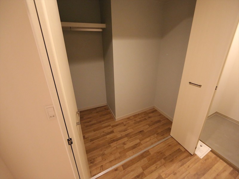 収納　ウォークインクローゼット（収納充実してます）