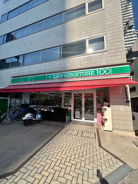 コンビニ　ローソンストア100西区新町店（コンビニ）まで140m