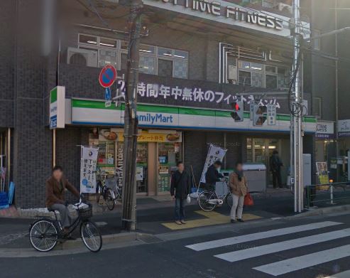 コンビニ　ファミリーマート・墨田東あずま駅前店（コンビニ）まで82m