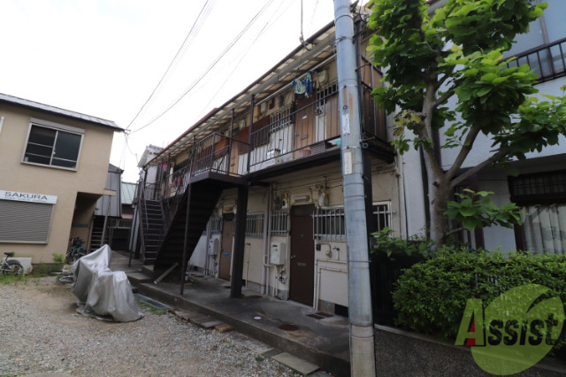 建物外観　東灘区本山北町６丁目「うぐいす荘」
