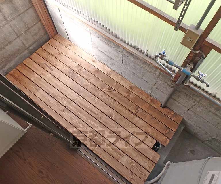 バルコニー　こんなスペースも！