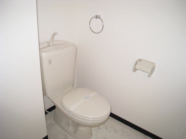 トイレ　同物件別号室のものです。