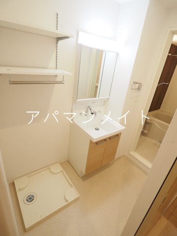 その他設備　脱衣スペースです