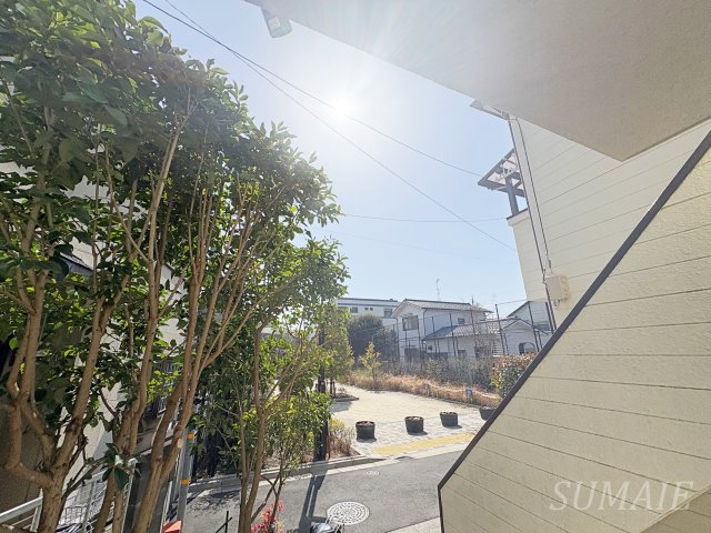 眺望　バルコニーからの景色です