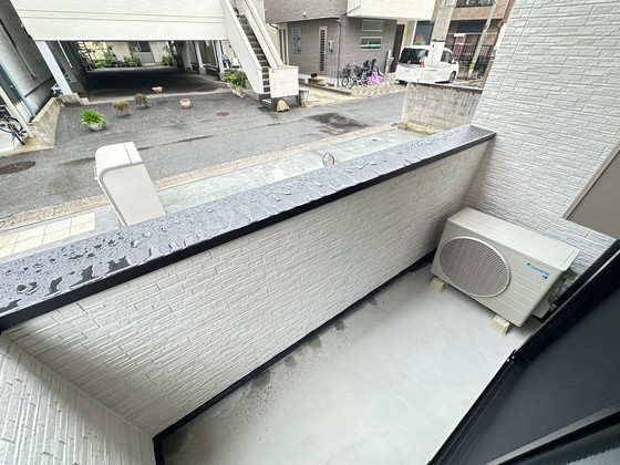 バルコニー　※別部屋の写真です