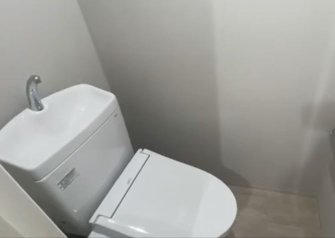 トイレ　コンパクトで使いやすいトイレです