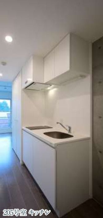 キッチン　※全て別号室（１K）のお写真。内装等参考にしてください。