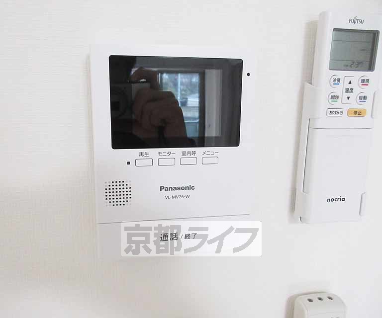 セキュリティ　モニターつきで安心