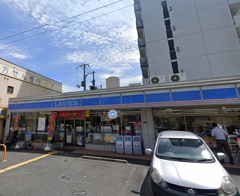 コンビニ　ローソン 森之宮二丁目店（コンビニ）まで107m