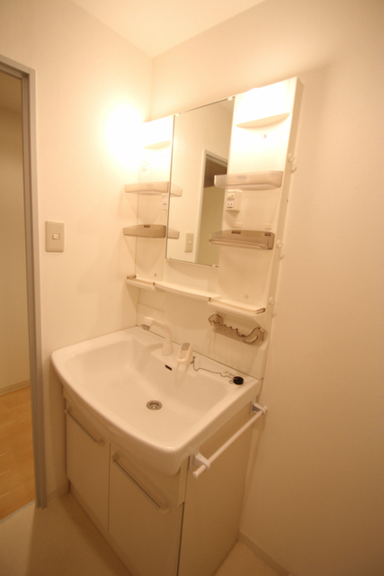 洗面設備　※他部屋の画像です