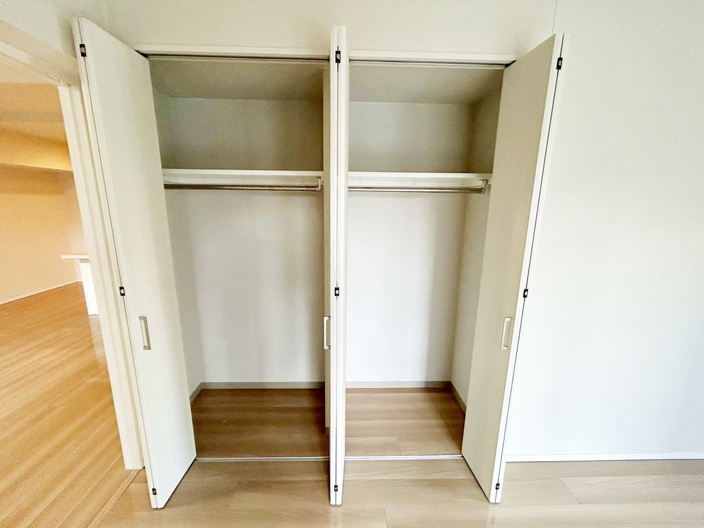 収納　洋室約7.4帖のクローゼット
