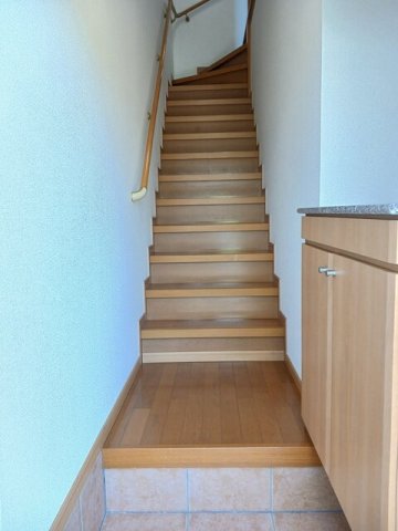 玄関　明るい玄関です