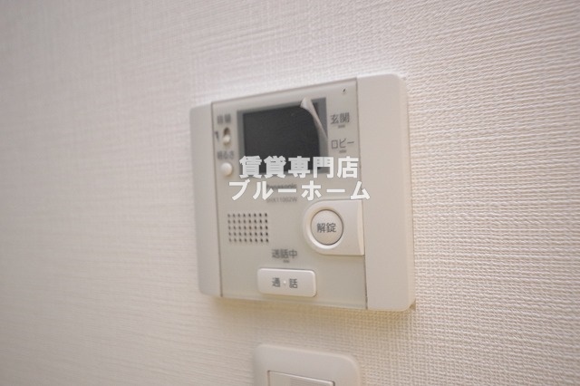 セキュリティ　モニター付きインターホン！