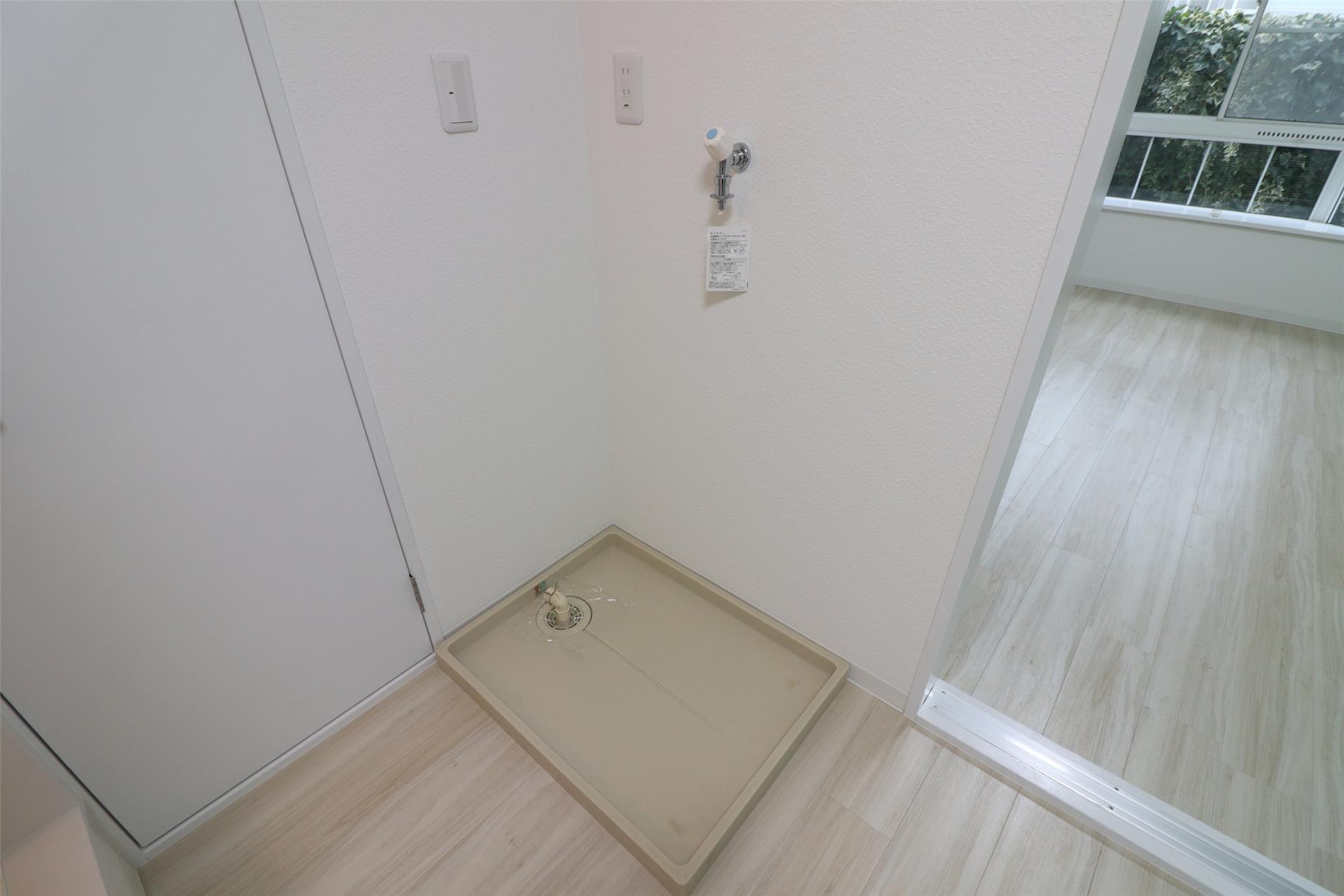 その他設備　洗濯機置場