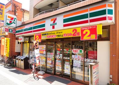 コンビニ　セブンイレブン杉並大宮店（コンビニ）まで224m
