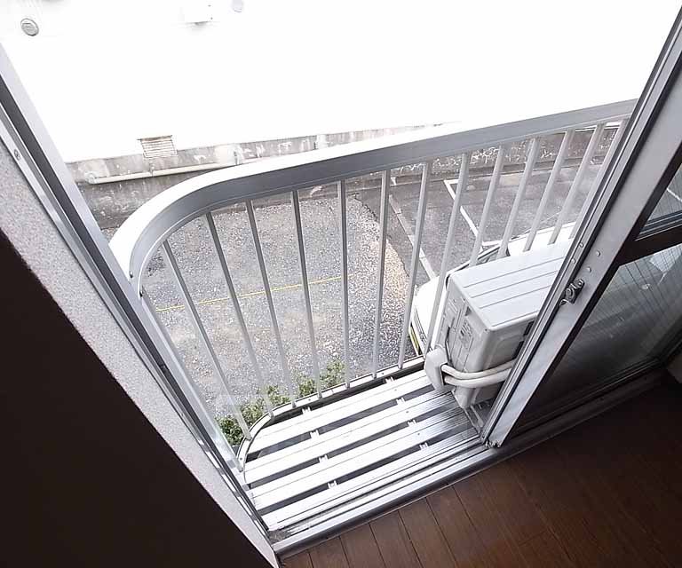 バルコニー　東向きのバルコニーです。