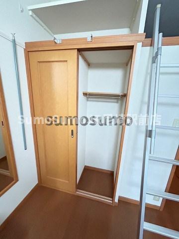 収納　大きなスペースがあり、収納には困りません