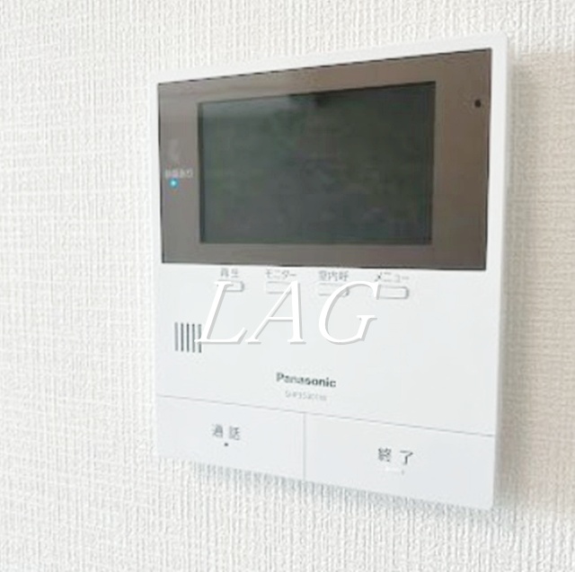 セキュリティ　モニター付インターホンです。