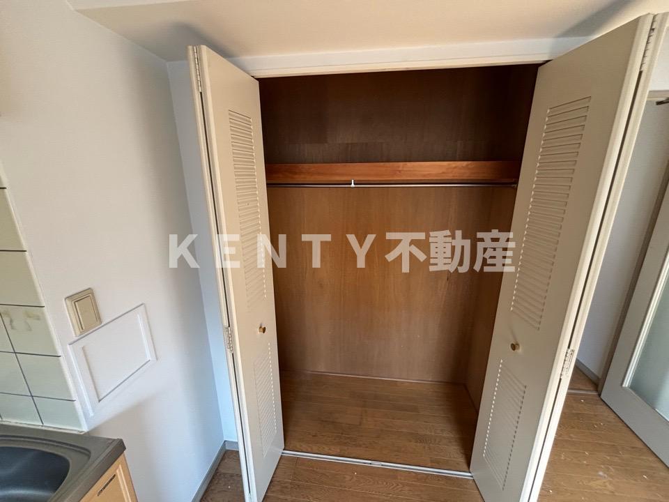 収納　ちょっとした収納スペースも充実しています