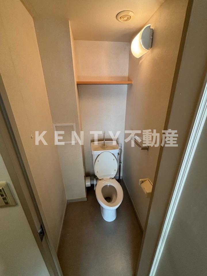トイレ　清潔感のあるトイレです