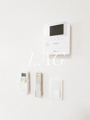 セキュリティ　モニター付インターホンです。