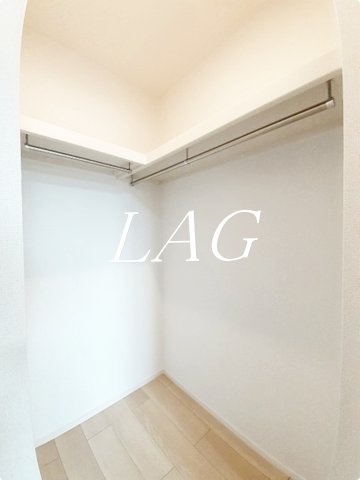 収納　ウォークインクローゼットです。