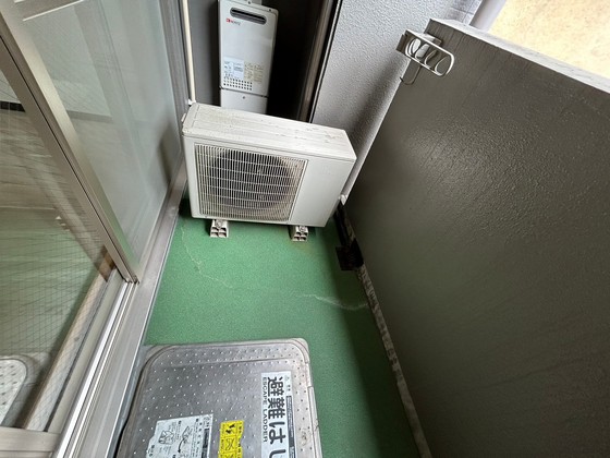 バルコニー　※別部屋の写真です