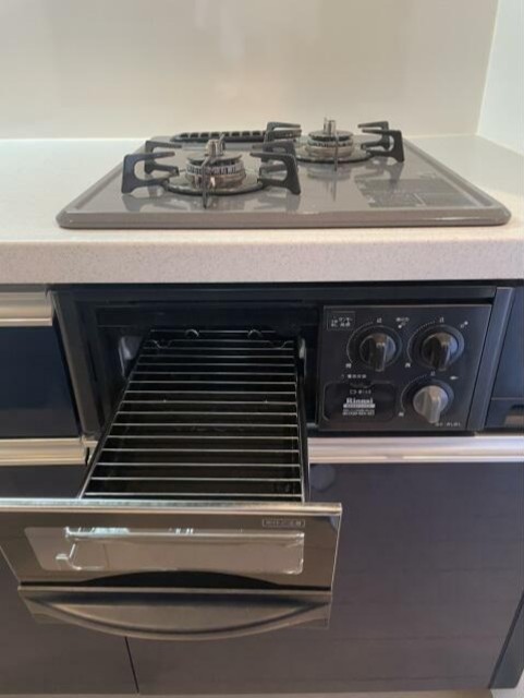 その他設備　グリル付きガスコンロ