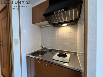 キッチン　コンパクトでシンプルなキッチンです！