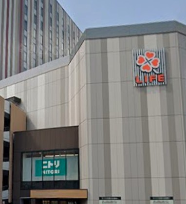 スーパー　ライフ セントラルスクエア押上駅前店（スーパー）まで490m